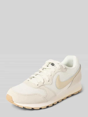 Sneakersy z detal z logo model 'Runner' Nike Beżowy