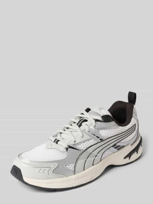 Sneakersy z detal z logo Puma Biały