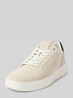 Sneakersy z detalami z logo Calvin Klein Jeans
