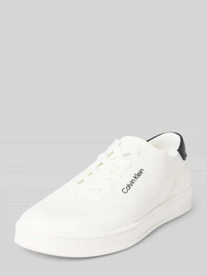 Zdjęcie produktu Sneakersy z detalami z logo i sznurowaniem CK Calvin Klein