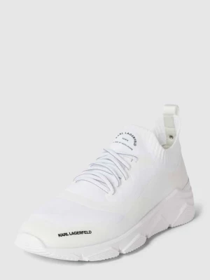 Sneakersy z detalami z logo Karl Lagerfeld
