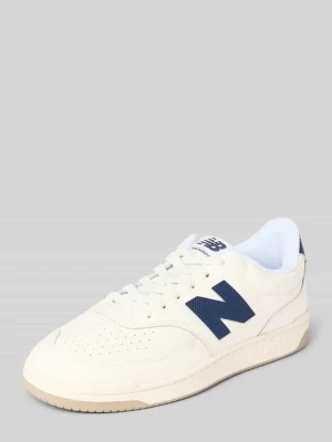 Sneakersy z detalami z logo Model '550' New Balance Złamany biały