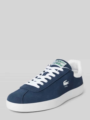 Sneakersy z detalami z logo model ‘BASESHOT’ Lacoste