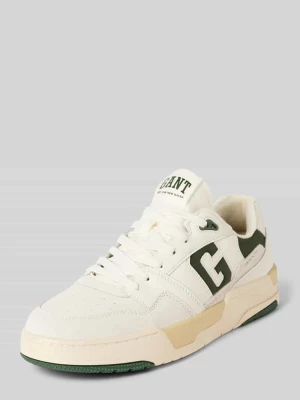 Sneakersy z detalami z logo model ‘Brookpal’ Gant