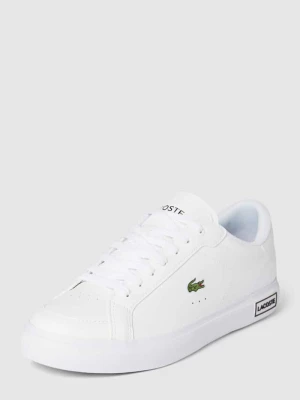 Sneakersy z detalami z logo model ‘POWERCOURT’ Lacoste