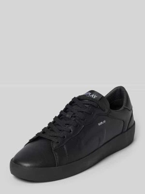 Sneakersy z detalami z logo model 'RAPID' Replay Czarny