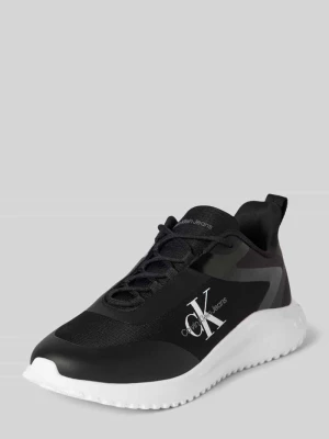 Sneakersy z detalami z logo model ‘RUNNER’ Calvin Klein Jeans