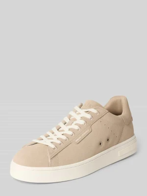 Sneakersy z detalem z logo Armani Exchange