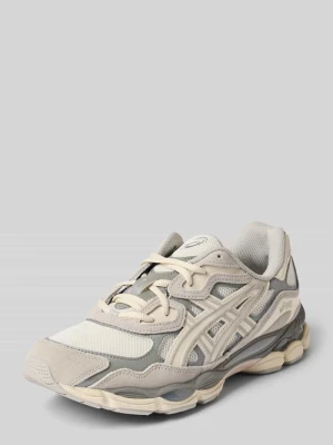 Sneakersy z detalem z logo Asics Jasnoszary