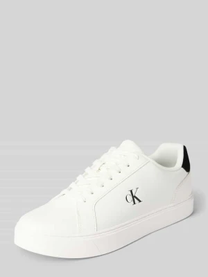 Sneakersy z detalem z logo Calvin Klein Jeans
