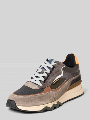 Sneakersy z detalem z logo Floris van Bommel