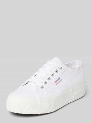 Sneakersy z detalem z logo model ‘2740 PLATFORM’ Superga