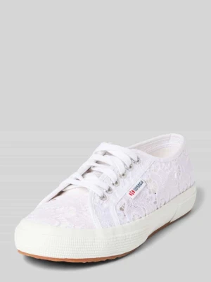 Sneakersy z detalem z logo model ‘2750 MACRAME’ Superga