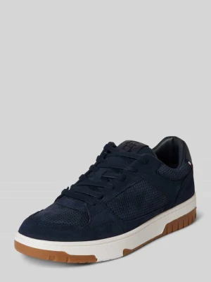 Sneakersy z detalem z logo model ‘BASKET’ Tommy Hilfiger