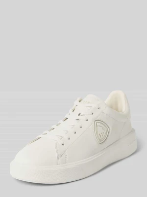 Sneakersy z detalem z logo model ‘BUCK’ Blauer USA