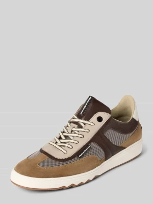Sneakersy z detalem z logo model ‘De Kupster’ Floris van Bommel