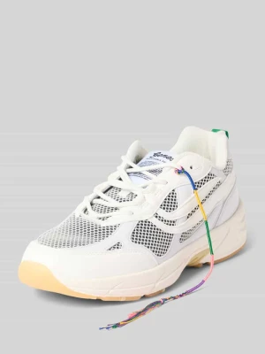 Sneakersy z detalem z logo model 'G-Eco' Genesis Biały