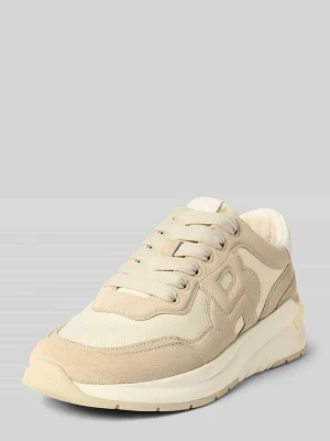 Sneakersy z detalem z logo model ‘Skylar’ Boss