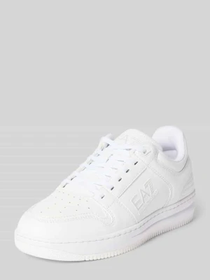 Sneakersy z detalem z logo model ‘SLASHER’ EA7 Emporio Armani