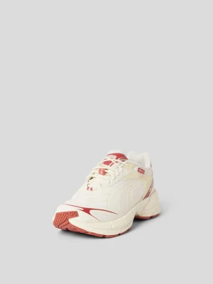 Sneakersy z detalem z logo Puma Écru