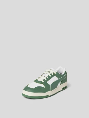 Sneakersy z detalem z logo Puma Zielony