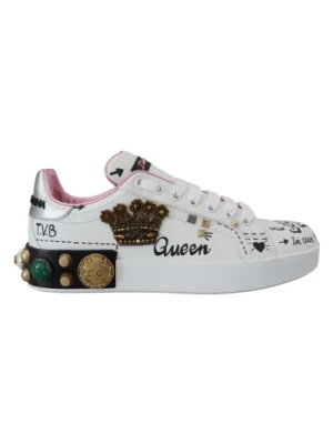 Sneakersy z Koroną Królowej Dolce & Gabbana