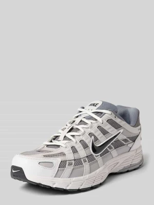 sneakersy z logo i wiązaniem Nike Średnioszary melanż