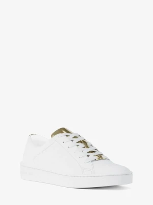 Sneakersy z metalicznej skóry Keaton Michael Kors BLADOZŁOTY (Złoty)