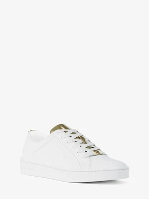 Sneakersy z metalicznej skóry Keaton MICHAEL Michael Kors