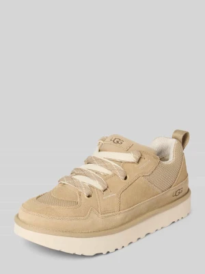 Sneakersy z mieszanka skóry i tkaniny model 'LOWMEL' Ugg