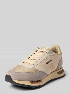 Sneakersy z mieszanka skóry model 'Ryder' Blauer Usa