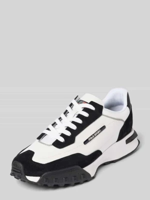 Sneakersy z mieszanki skóry i tkaniny model ‘PS 275’ Polo Sport