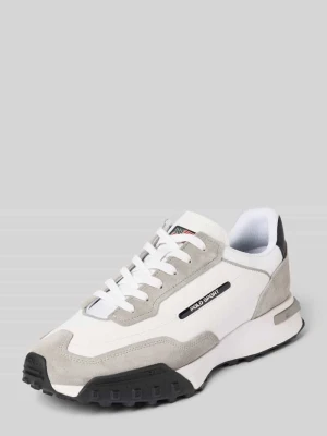 Sneakersy z mieszanki skóry i tkaniny model ‘PS 275’ Polo Sport