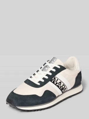 Sneakersy z mieszanki skóry i tkaniny model 'SHARD' Napapijri