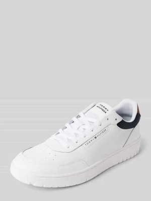 Sneakersy z mieszanki skóry model ‘BASKET CORE LITE’ Tommy Hilfiger