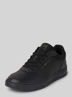Sneakersy z mieszanki skóry model ‘BASKET CORE LITE’ Tommy Hilfiger