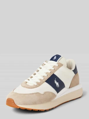 Sneakersy z mieszanki skóry model ‘TRAIN’ Polo Ralph Lauren