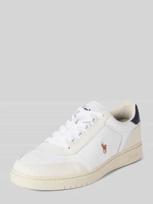 Sneakersy z mieszanki skóry Polo Ralph Lauren