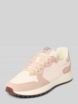 Sneakersy z mieszanki skóry z detalem z logo model 'Beywin' Gant