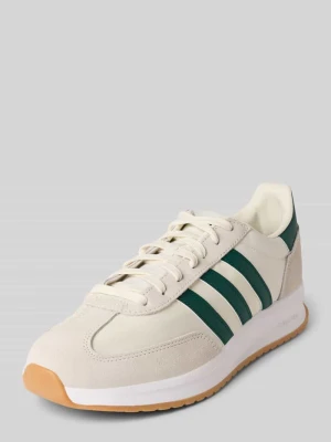 Sneakersy z mieszanki skóry z nadrukiem z profilowaną podeszwą model ‘RUN’ adidas Sportswear