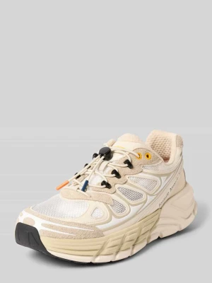 Sneakersy z mieszanki skóry z profilowaną podeszwą Barracuda