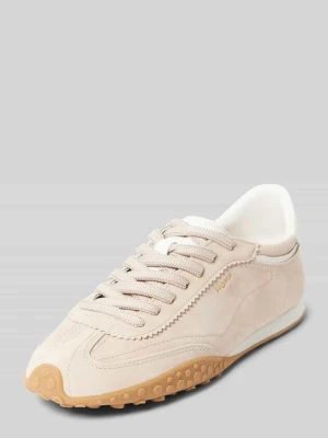 Sneakersy z nadrukiem z logo model ‘BIRD BEIGE’ HOFF