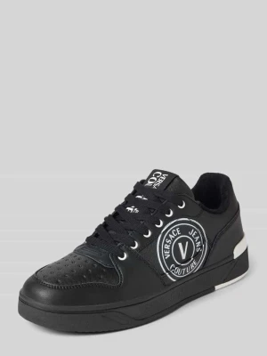 Zdjęcie produktu Sneakersy z nadrukiem z logo model ‘FONDO STARLIGHT’ Versace Jeans Couture