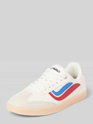 Sneakersy z nadrukiem z logo model ‘G-Volley Sugar Corn’ Genesis Biały