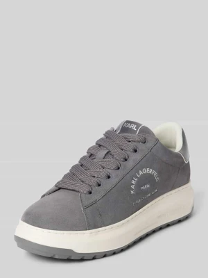 Sneakersy z nadrukiem z logo model ‘KAPRI LUG’ Karl Lagerfeld