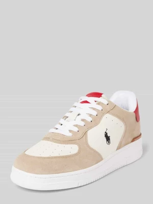 Sneakersy z nadrukiem z logo model ‘MASTERS’ Polo Ralph Lauren