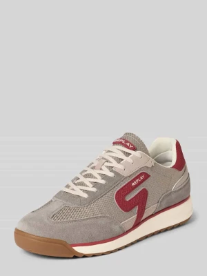 Sneakersy z nadrukiem z logo Model 'YARD TONAL' Replay