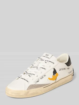 Sneakersy z nadrukiem z motywem Model 'Distressed' Crime London