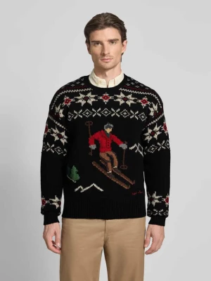 Sneakersy z nadrukiem z motywem Polo Ralph Lauren