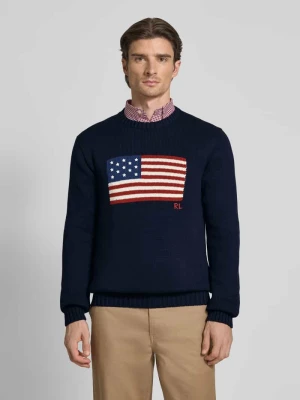 Sneakersy z nadrukiem z motywem Polo Ralph Lauren